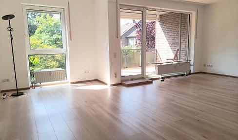 Top condominium in a quiet, prime location with west-facing balcony and underground parking space