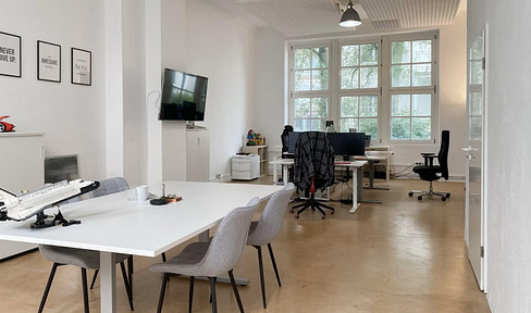 Nice office/studio space in Elberfeld (69 sqm + 3 sqm storage room)