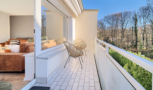 Modern 3-room apartment with balcony in prime location in the university district