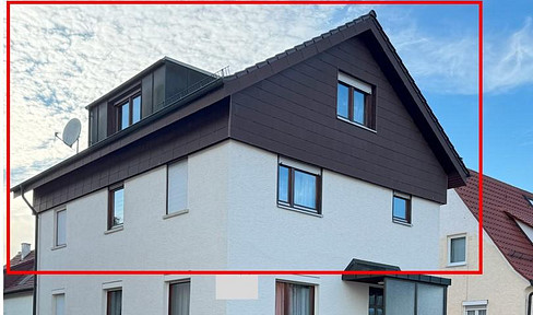 5-Zimmer Maisonette-Wohnung mit Balkon, Gartenanteil, EBK, Keller, Zentrallager