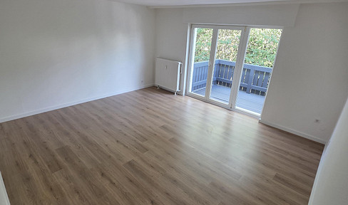 Extensively renovated apartment with balcony