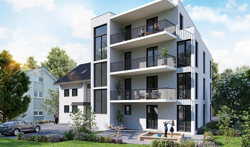 First occupancy: Newly built apartment suitable for senior citizens including terrace with evening sun on the ground floor (WG2)