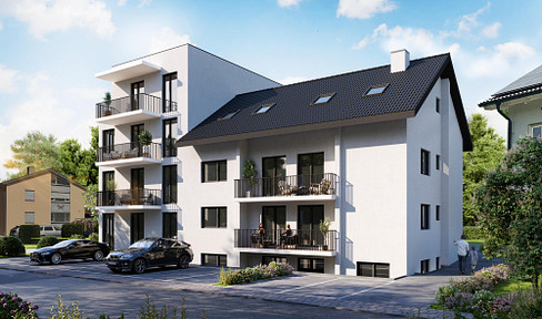 First occupancy: Bright new-build apartment including balcony with evening sun on the 1st floor (WG4)