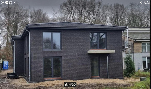 DHH in Sasel, first occupancy, heat pump, top location