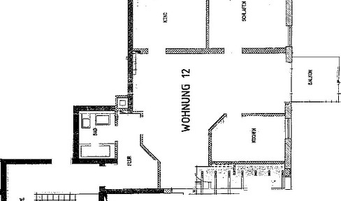 In a quiet, central location for shopping - for families with a balcony