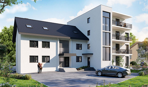 First occupancy: Newly built apartment suitable for senior citizens including balcony with evening sun on the 2nd floor (WG6)