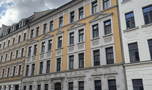 Frisch sanierte 2-Zimmer-Wohnung mit Einbauküche in ruhiger Lage von Leipzig-Ost