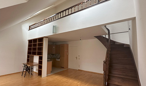 Charming maisonette apartment in the top renovated Metternichhof in the center of Baden