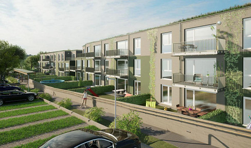 First occupancy 59 m2, quiet, view of the countryside, close to the train station, commission-free !