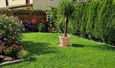Living with garden idyll - Stylish 2-room apartment in the "Isar Villas"