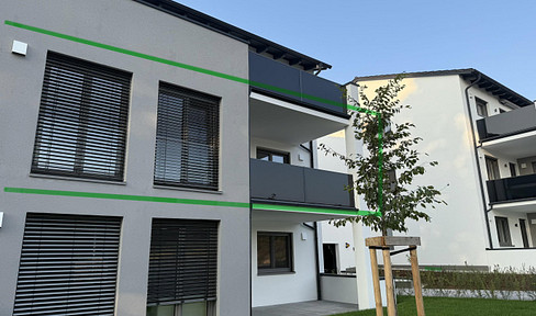 4-room living space with premium furnishings, EBK & balcony in Passau