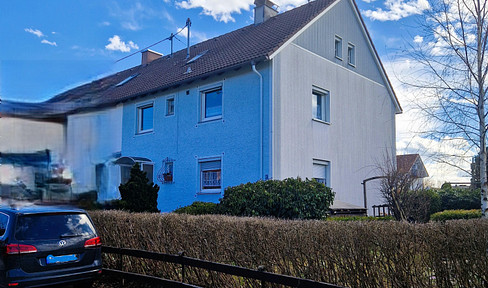 semi-detached house in need with potential in Dietmannsried on leasehold property