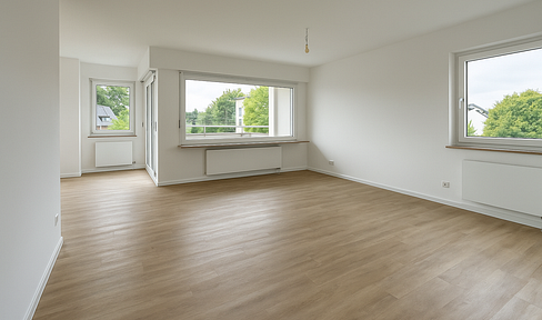 Penthouse apartment with roof terrace, cellar and optional garage in a central location