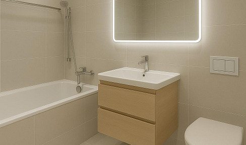 First-time occupancy after renovation: High-quality 2-room apartment with terrace in Maxvorstadt - near TUM