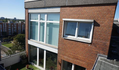 Duplex penthouse with huge roof terrace