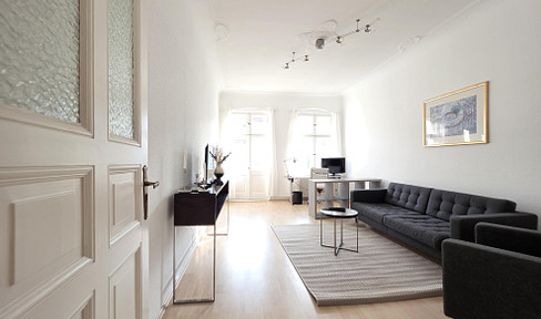 Sunny and beautiful, fully furnished apartment in the Sprengelkiez - move in and feel good!