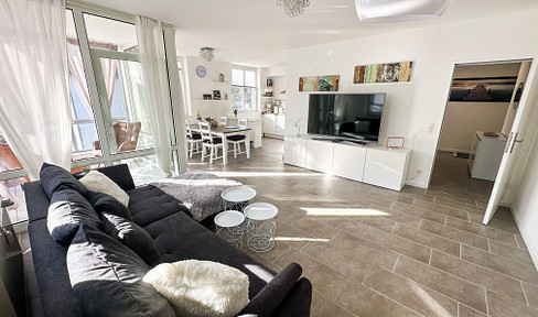 Sunny 3-room apartment with conservatory - close to the city, close to nature