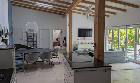 Beautiful loft bungalow in the Nordstadt district