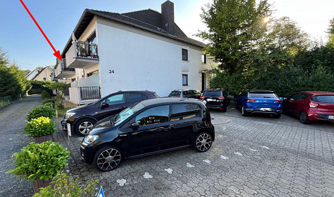 Attractive 3-room condominium with balcony, parking space and top location in Hennef-Geistingen