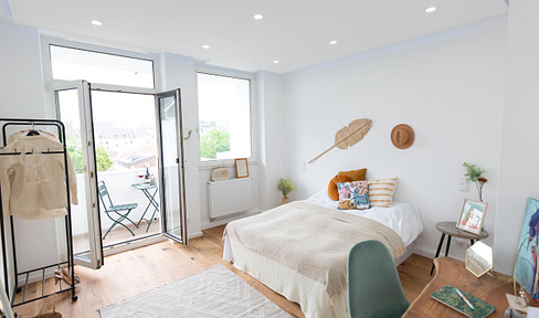 Available 2-room apartment with balcony in Cologne-Nippes