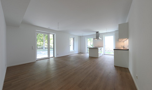 Modern 3-room apartment with upscale furnishings near the Elbe