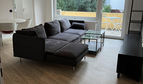 Modern furnished 2-room apartment in the heart of Wiesbaden