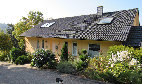 Idyllic 160m² dream apartment with balcony and garden in hillside location for 01.12.2025 in Oberzent