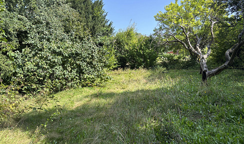 Large building plot with garden in a quiet hillside location in Zweibrücken