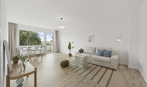 Beautiful 2-room apartment with balcony in an ideal location