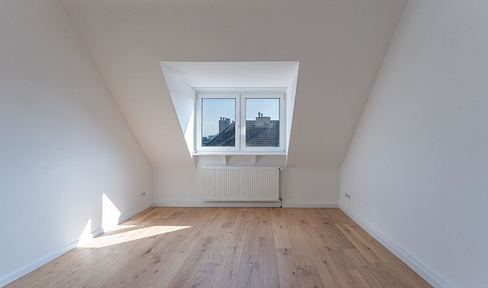 Freshly renovated 3-room apartment in Pempelfort - vacant & ready to move in