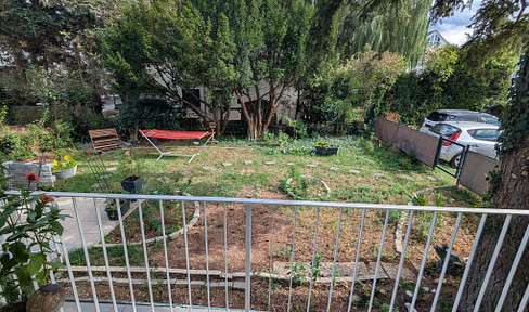 Exclusive 4-room apartment in Frankfurt-Harheim +garden+kitchen!