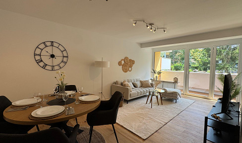 Beautiful, newly renovated 3-room apartment with south-facing balcony in Handschuhsheim