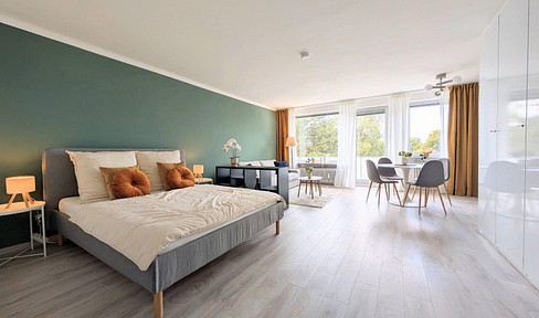 Lovingly furnished 1-room apartment with balcony - IMMEDIATELY AVAILABLE