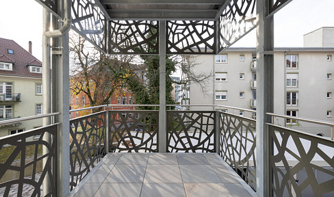 2 room balcony - living with flair in the LöwenBau - E1-W04, 57,4m², balcony -1.390 € FLAT