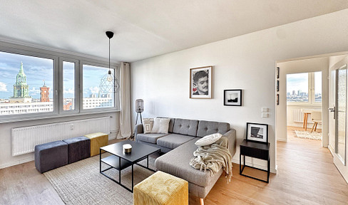 Dream apartment Hackescher Markt Mitte: 3 rooms, incredible view, balcony & parking space