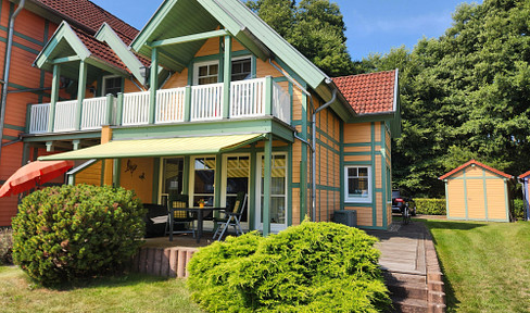 Ferienhaus mit eigenem Bootsliegeplatz