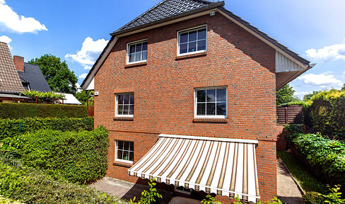 Norderstedt‑Mitte: Teilmöblierte 3‑Zimmer‑Souterrainwohnung mit Terrasse und Stellplatz