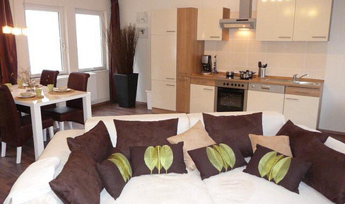 2-room apartment in the eastern ring area, built in a bungalow style, with its own garden/terrace.