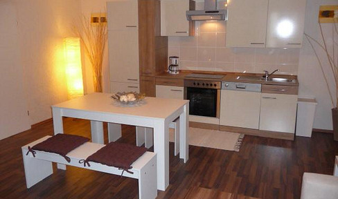 2-room apartment in the eastern ring area, built in a bungalow style, with its own garden.