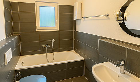 Recently renovated 3-room apartment with balcony – centrally located in Kaisersesch.