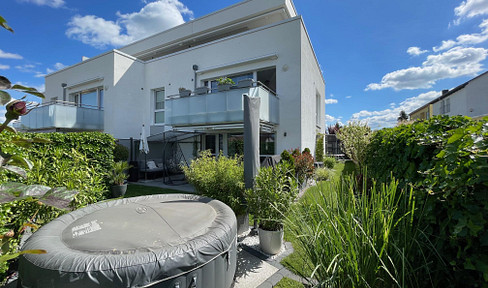 Neuwertige 4-Zi-EG mit exklusiver Ausstattung + Hobbyraum + 1 TG + 2 Stellplätze