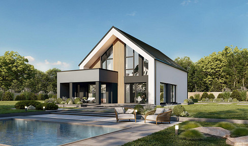 DANWOOD EXCLUSIVES ARCHITEKTENHAUS– KLARHEIT MIT GEFÜHL Architektur, die Sie ausdrückt!