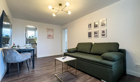 Fully furnished 2 1/2 room apartment with balcony and high-speed internet