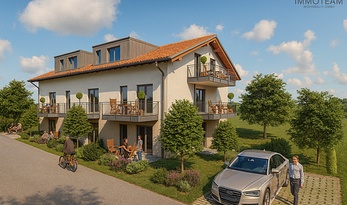 Moderne Neubau-Eigentumswohnung in ruhiger Lage von Kempten – KfW-40 Standard