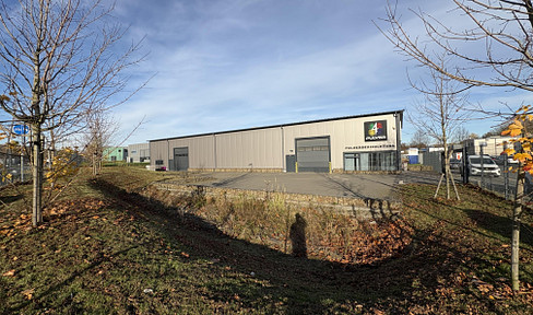 Hall - warehouse/production/trade - with office/social rooms