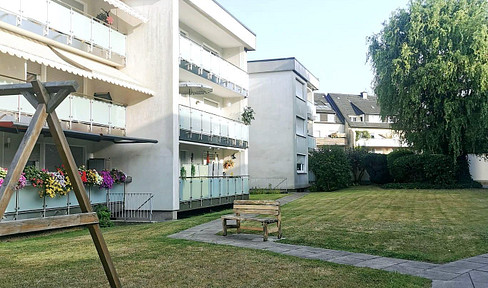 Commission-free - Family-friendly 3.5-room apartment - garage, loggia & garden