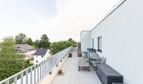 Neubau Penthouse XXL-Dachterrasse, EBK, Aufzug, Erneuerbare Energie