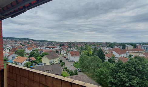 Charming 1-room apartment on the 7th floor with balcony in Nußloch