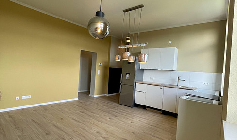 Freshly renovated 4-room apartment in an old building, incl. kitchen