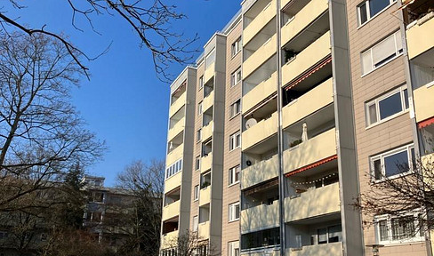 Gepflegte 3 Zimmerwohnung in Karlsruher Weststadt mit Weitblick